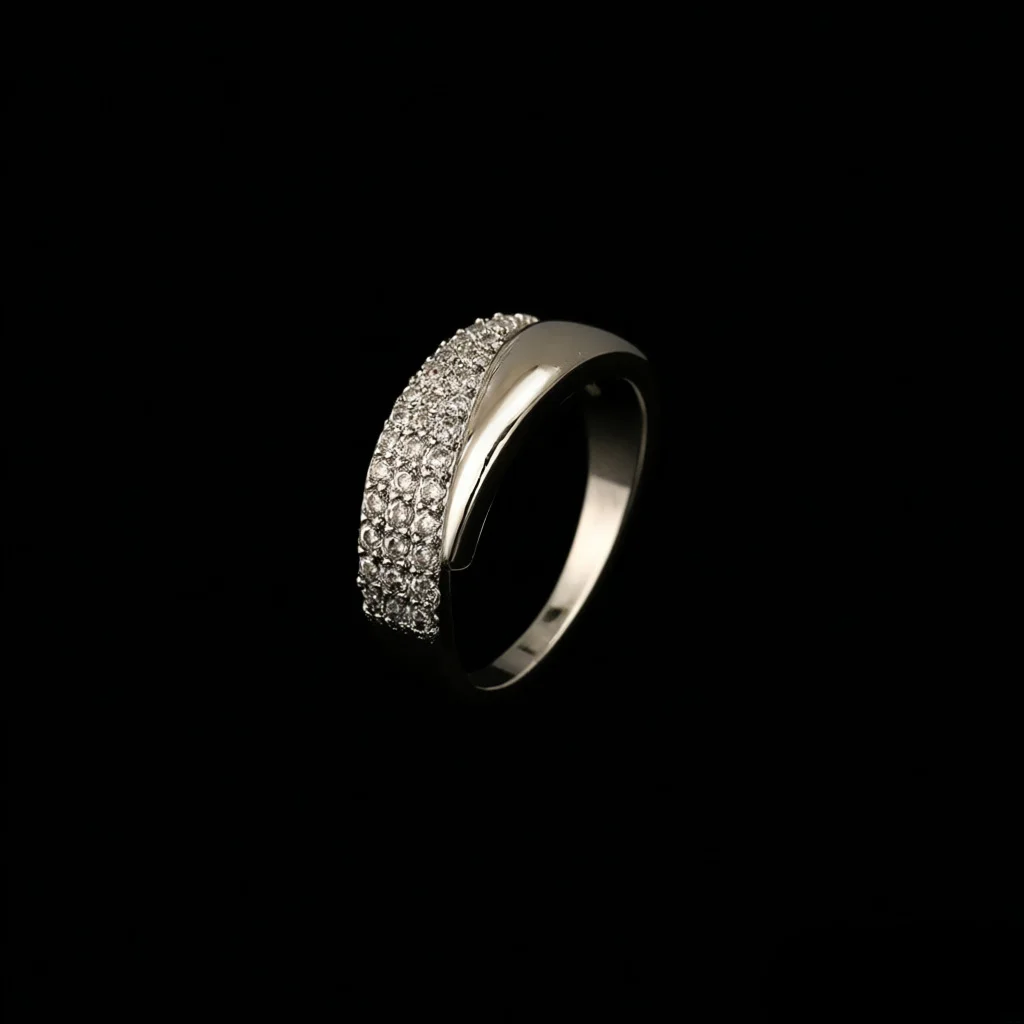 Fashion Irregular Geometry Full of Zircon Rings Personality Multilayer Index Finger Ring for Women Charm Jewelry Accessory Gifts image 7