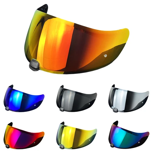 Imagen 1 del producto Visera de casco C70 para HJC C70N FG-17 FG-ST IS-17 HJ20M protección facial Viseira Capacete protector solar lente de claridad óptima a prueba de polvo