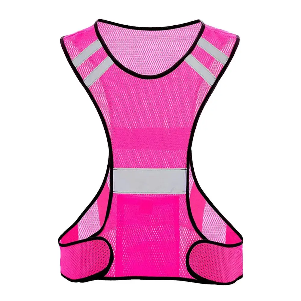 Reflectorized Vest Night Running Fitness Guide Reflective Vest Reflective Clothing Emergency Guidance Clothing Cycling Safety