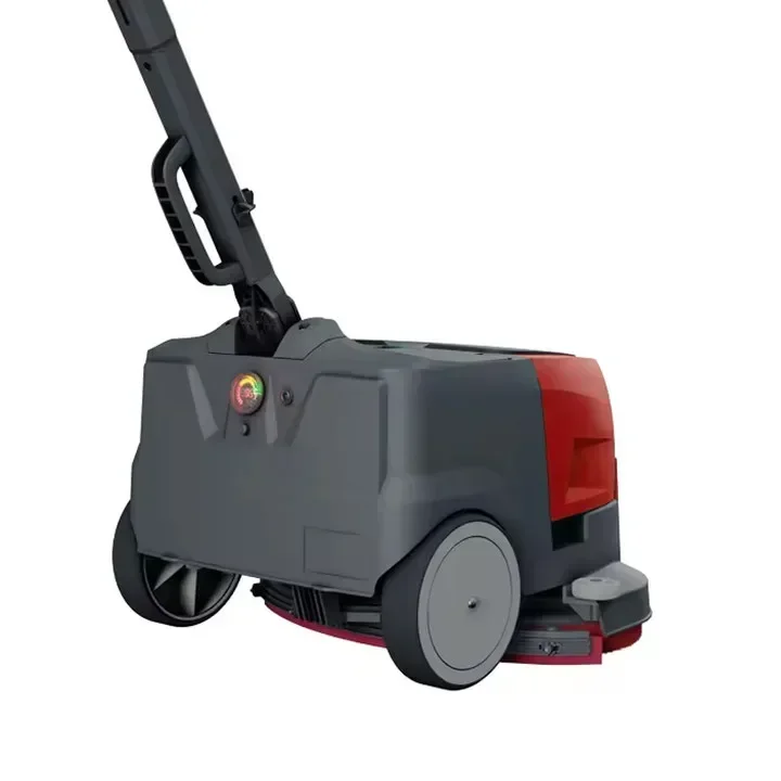 A380 Commercial electric walk behind mini dual brush walk behind mini floor scrubber dryer