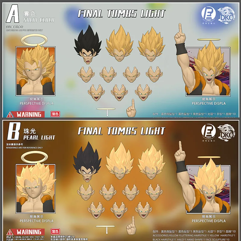 

Аксессуары RE & DKO CUSTOM Dragon Ball Gogeta для фигурок Kamione 02A Gogeta, аниме-модели, коллекционные игрушки