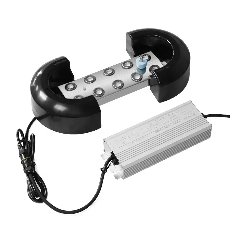 2.4MHz 0.1 to 0.5 Micron Particle 12 Head Ultrasonic Mist Maker Fogger With Waterproof Power Supply And Floater