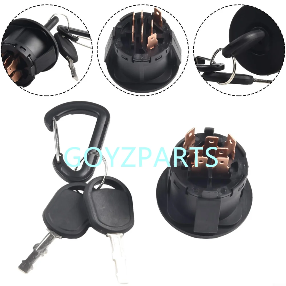 725-04227 725-06119 7 PINS Lawn mower Ignition Starter Switch & 2Keys for Cub Cadet for MTD for Delta