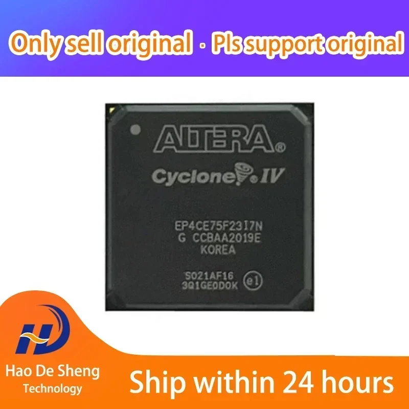 1PCS/LOT  EP4CE75F23I7N FBGA-484  New Original In Stock, electronic components supplies