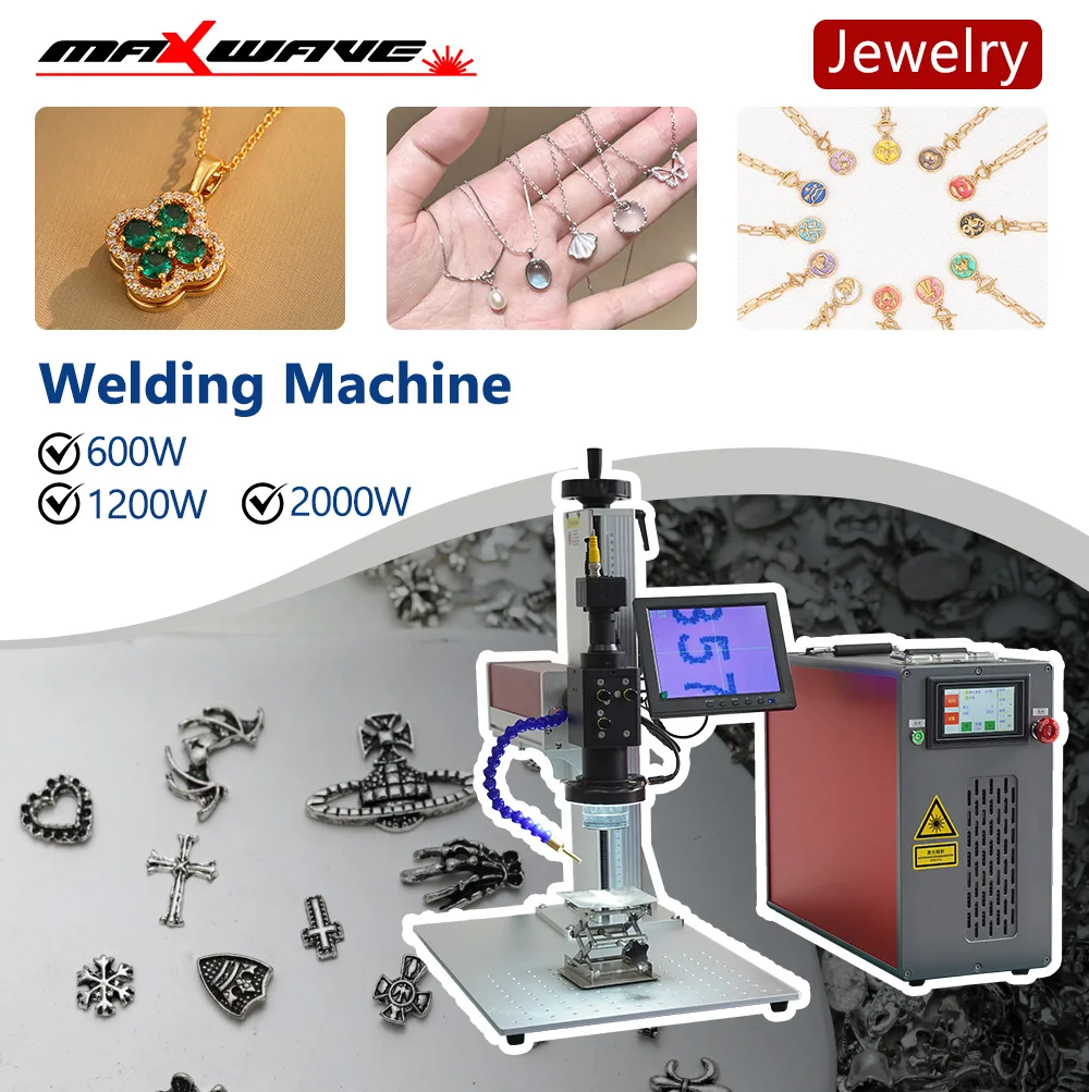 Fiber Laser Welding Machine Maxwave For Precision Mold Welding Jobs 200W 300W 500W QCW Laser used jewelry laser welder for sale