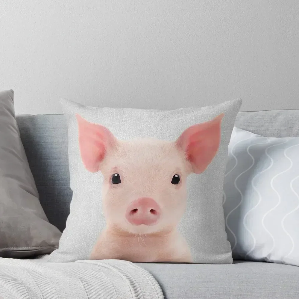 Piglet - Colorful Throw Pillow Christmas Covers For Cushions Luxury Pillow Cover Throw Pillow Covers