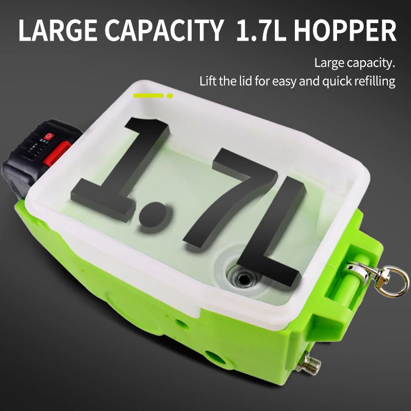 Nieuwe Rugzak Handheld Airless Sproeier Lithiumbatterij Professionele Hoogspanningsverfmachine Verf Latex Verf