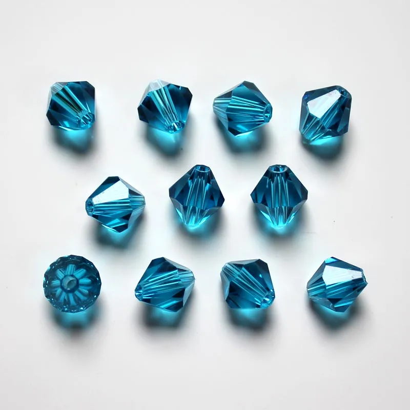 AAA 100pcs 4mm Austrian Crystal Glass Bicone Beads for Jewelry Making Diy Accessories Multicolor Faceted Spacer Beads Wholesale
