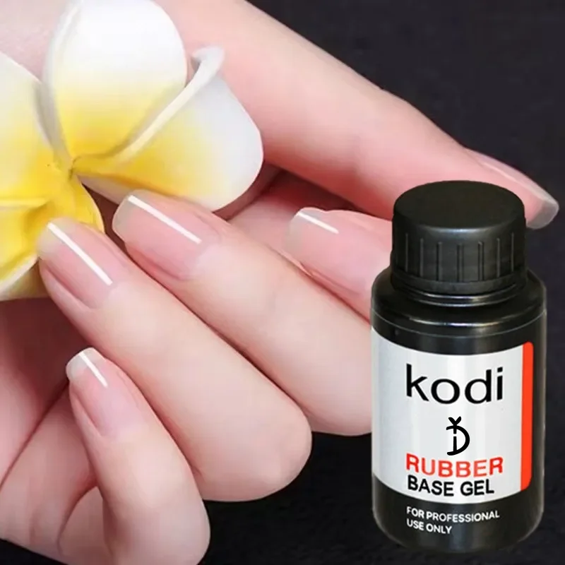 Yd Kodi Professionele 30Ml Basis En Top Coat Voor Gel Polish Semi-Permanente Vernis Rubber Top Coat Base Plastic Fles