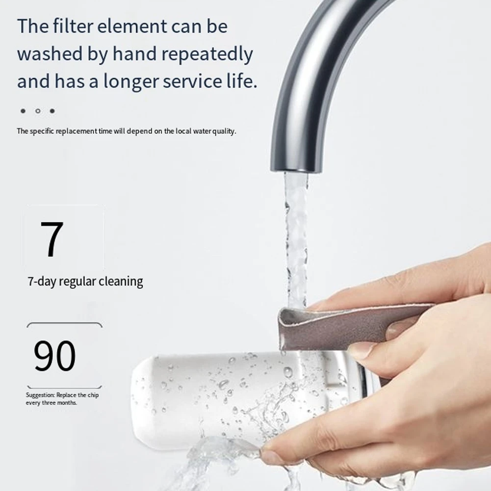 AA77 High-Efficiency Faucet Water Filter, Can Remove Mud, Sand, Rust Suitable for Kitchen, Toilet and Other Washable Faucets