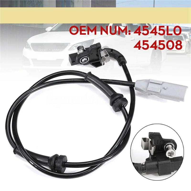 

8X Speed Sensor Rear Wheel ABS 4545L0 For 308 408 C4 DS4 2008-2017