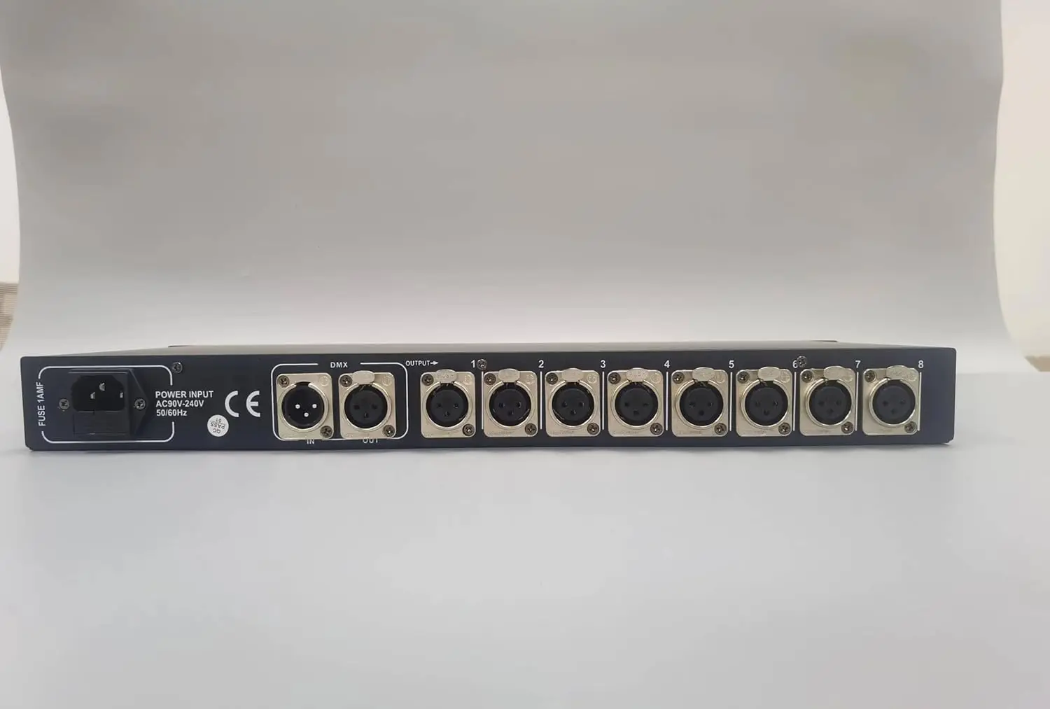 8-Route DMX Splitter DMX512 Stage Lighting Signal Amplifier Splitter 8 Way DMX Distributor