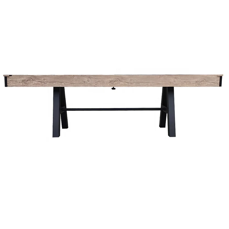 طاولة ألعاب محمولة بطول 9 أقدام للأطفال والكبار في الأماكن المغلقة والخارجية لغرف الألعاب العائلية