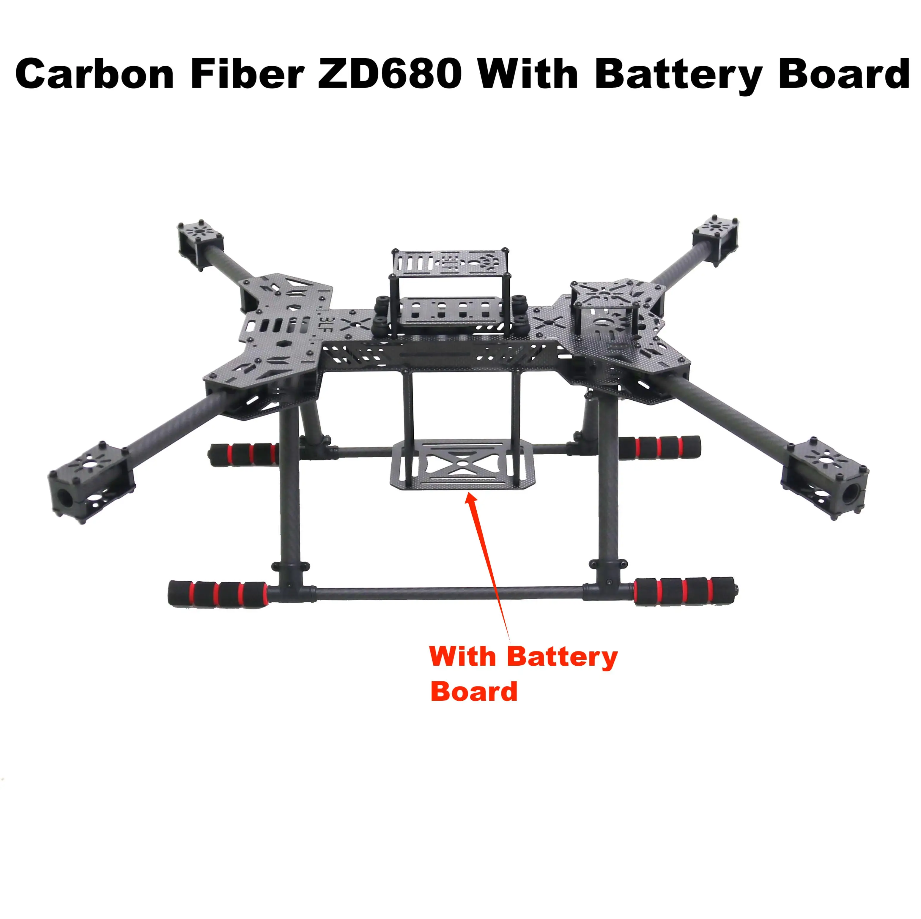 New ZD680 Full Carbon Fiber Hexa-Rotor Foldable Arm 3508 380KV Motor 40A Esc Hexacopter Frame Kit For Unflodable Landing Gear
