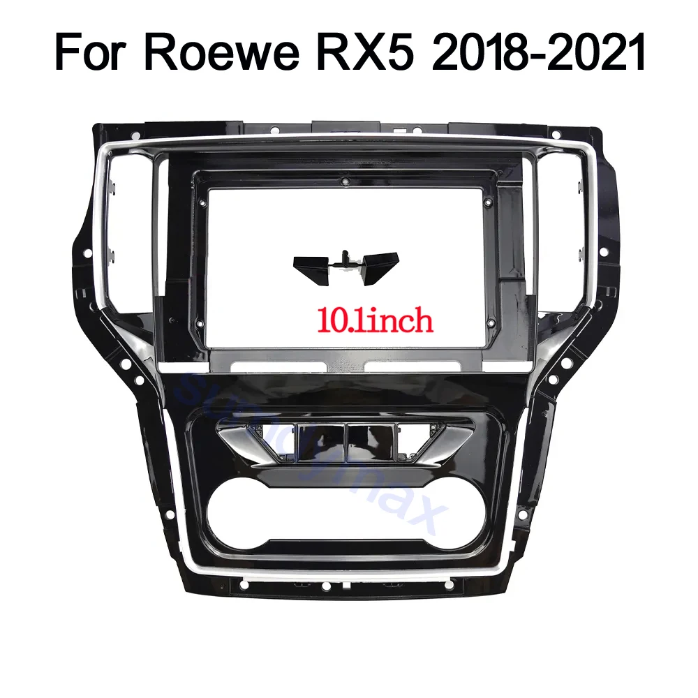 2 Din Car Radio 10.1 inch Fascia Frame for Roewe RX5 2018 2019 2020 2021 CD DVD Dash Audio Interior Panel