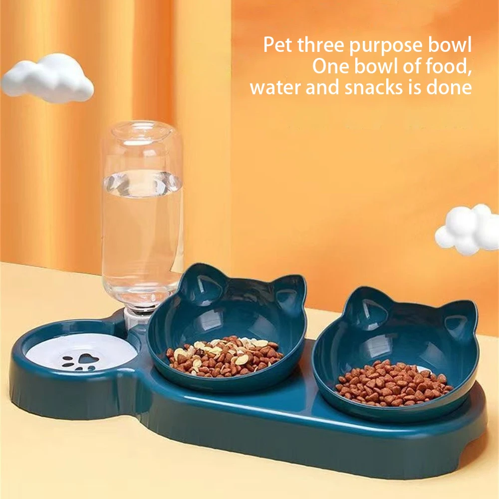 

Anti-overturning automatic feeding waterer pet supplies prevent dumping and spilling of cats and dogs available