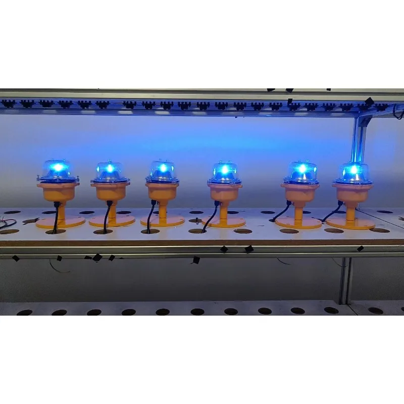 Elevated helipad taxiway lights Helipad approach lights