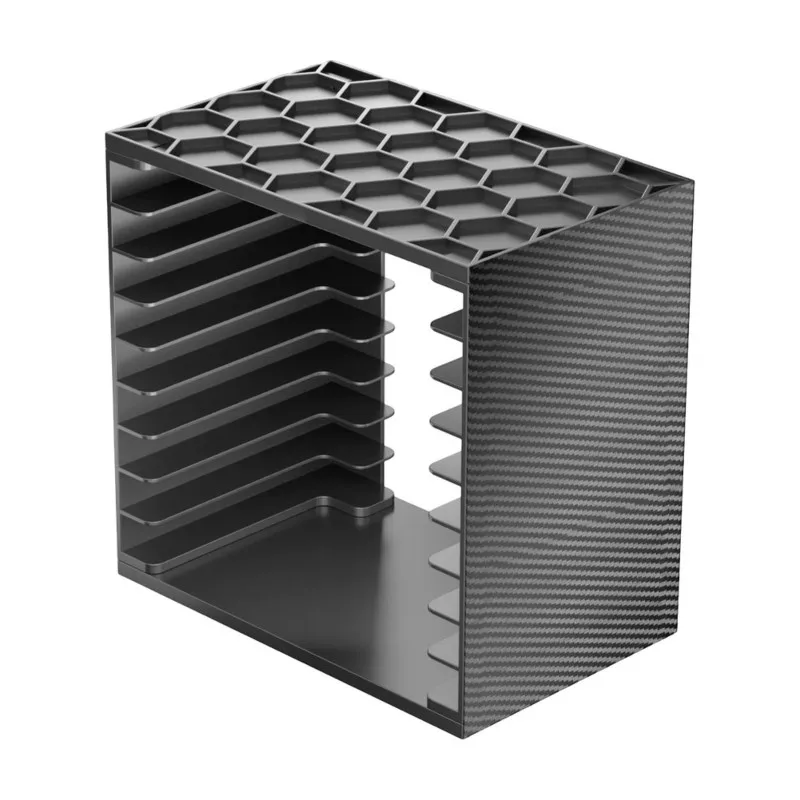 Game Disc Storage Rack For PS5 For PS4 Xbox/Switch- Stackable 9-Slot Case Holder Organizer
