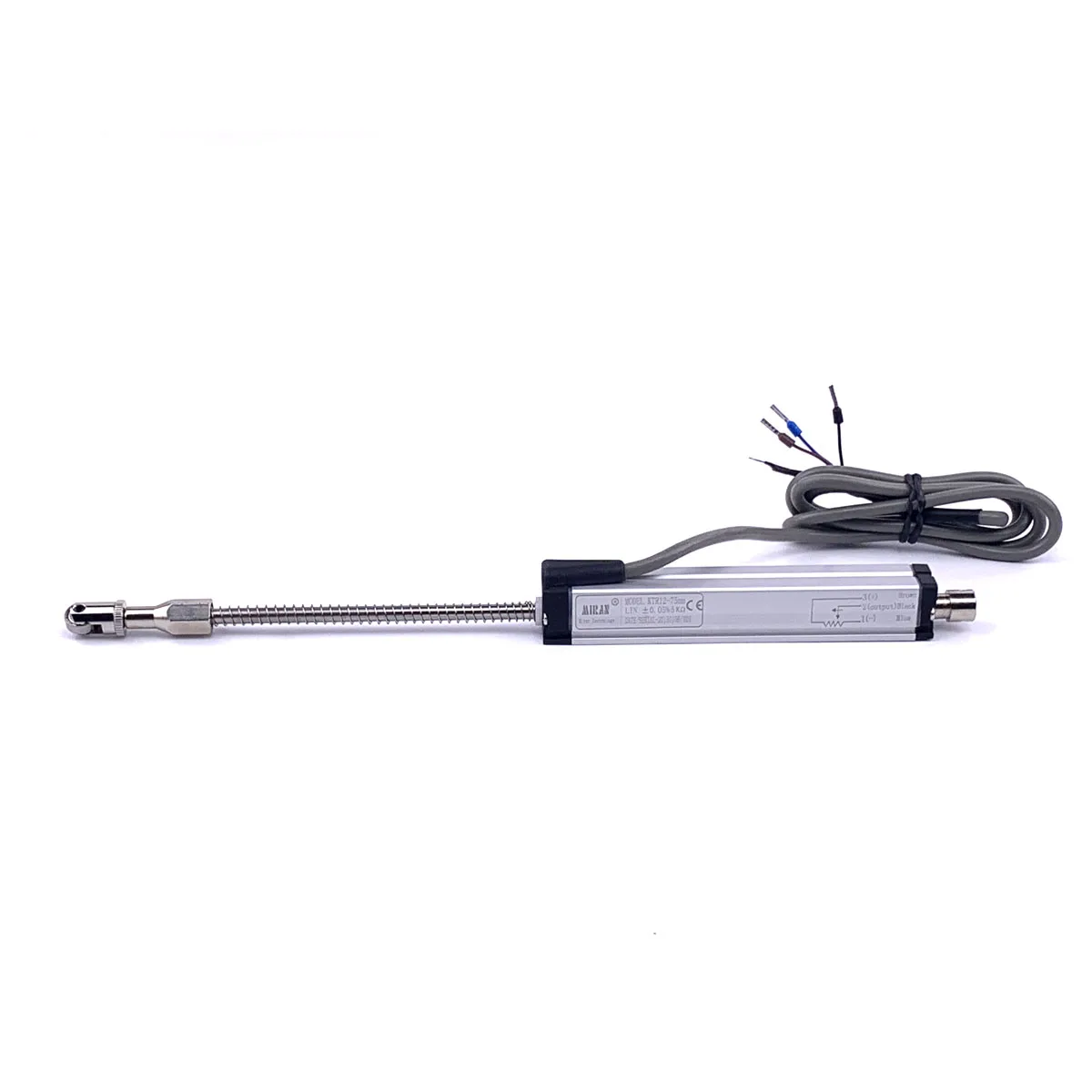 Miran KTR12 External Spring Self-resetting Transducer Linear Potentiometer Position Sensor