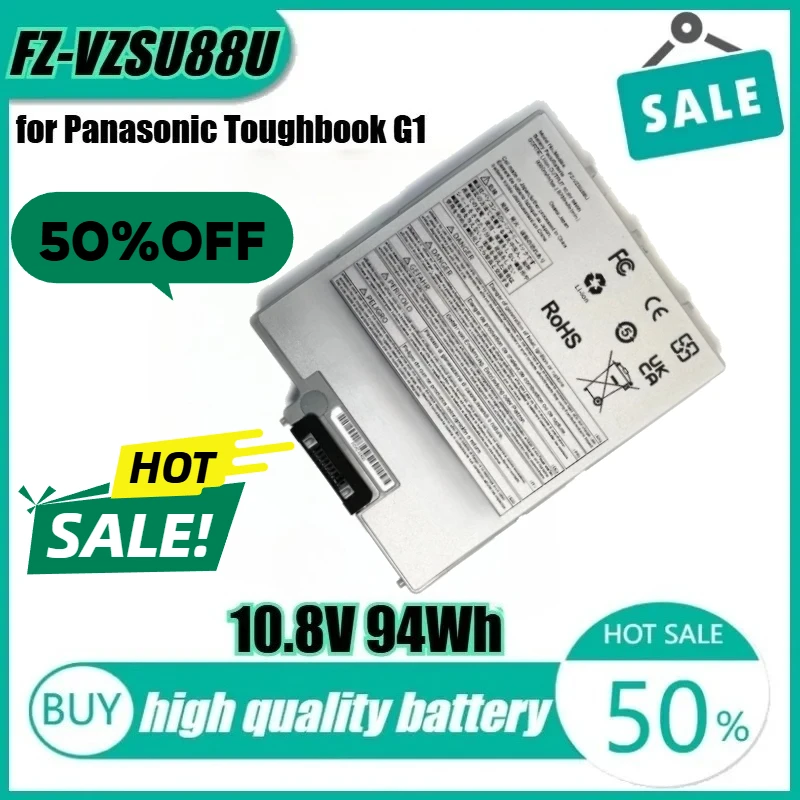 

Новый FZ-VZSU88U 10,8 В 94 Втч 8700 мАч Высококачественный аккумулятор для ноутбука Panasonic Toughbook G1 Toughpad FZ-G1 Tablet