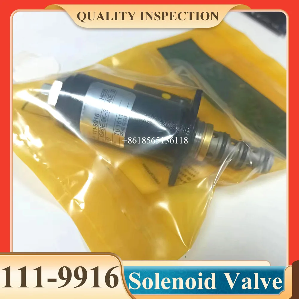 

E320B E320C E320D Excavator KT320B/C/D Hydraulic Pump Solenoid Valve 111-9916 1119916