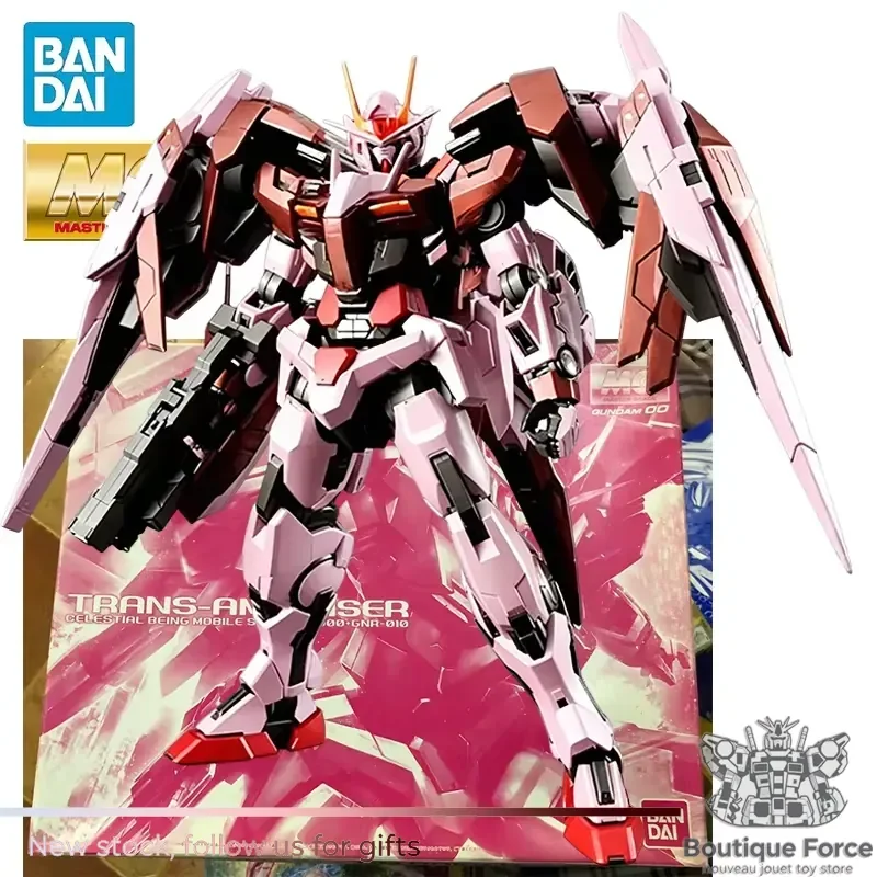 

BANDAI PB LIMITED MG 1/100 GUNDAM TRANS-AM Raiser TRANS-AM MODE Anime Action Figure Assembly Model Kit Collectible Toy