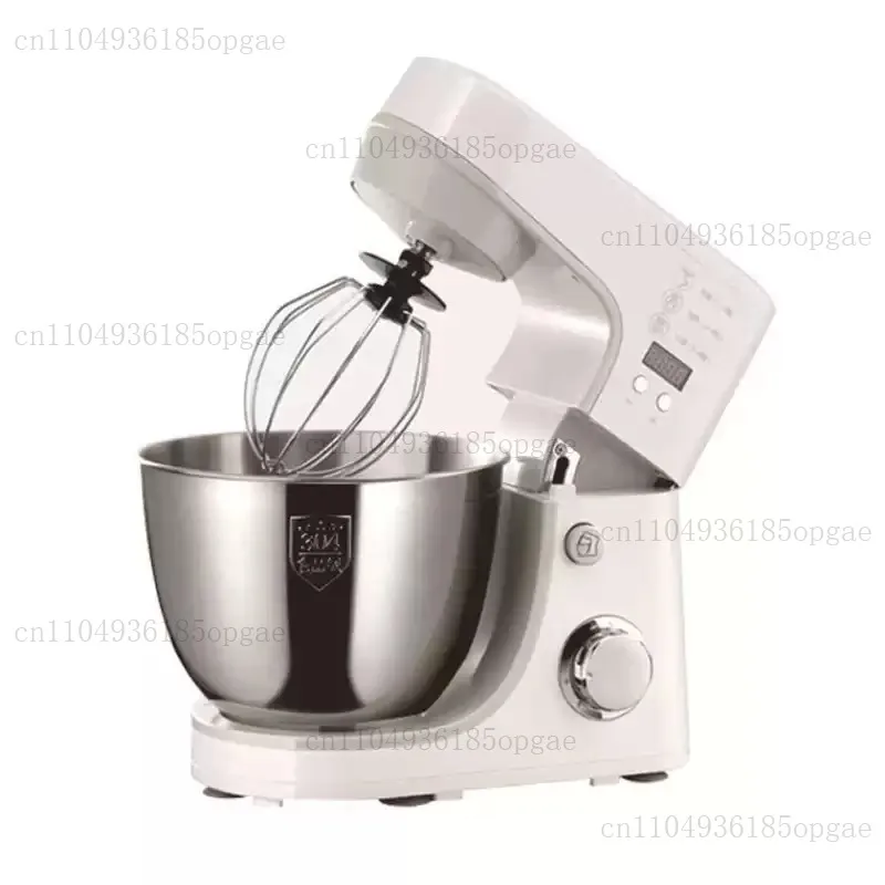 110V Multifunctional Chef Machine Small Household Dough Mixer Egg Cream Blender Baking Kitchen Appliance