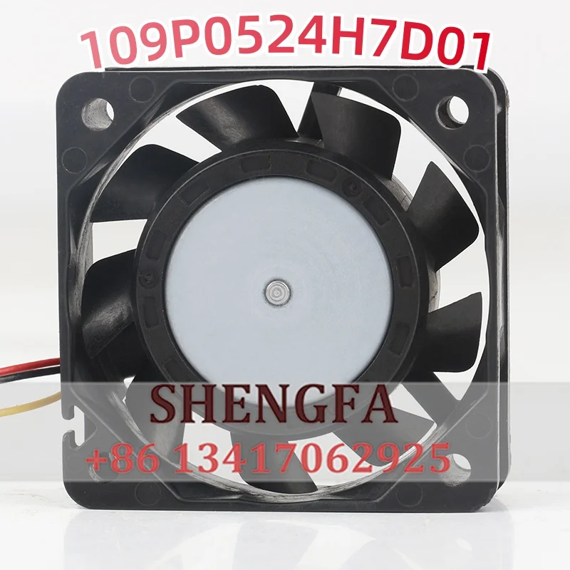 Sanyo 5V 12V 48V 5015 50X50X15MM inverter Double ball industrial control machine 109P0524H7D01 DC24V 0.05A Cooling fan