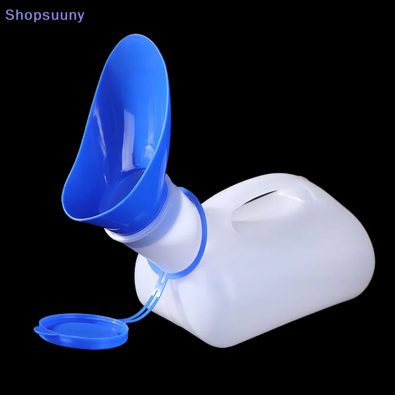 [SU]1000ML Unisex Urinal Mobile Toilet Pee Storage Tool Large Capacity Journey Urinal Pee Bottle Thicken Car Travel  Bottle[SU]