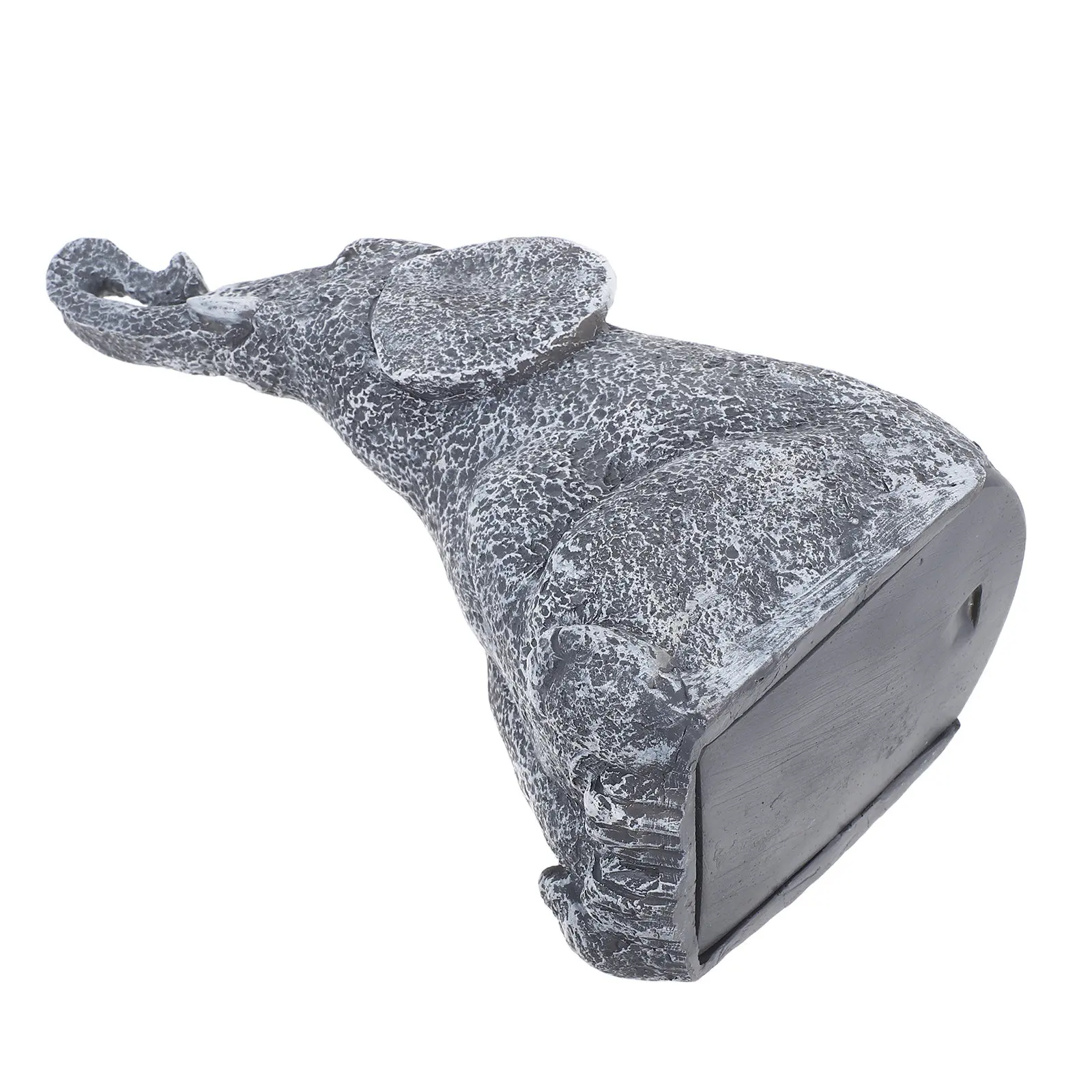 

Уличный сейф для ключей в виде слона, устойчивый к погодным условиям, реалистичная статуэтка, декоративный сейф-укрытие для ключей