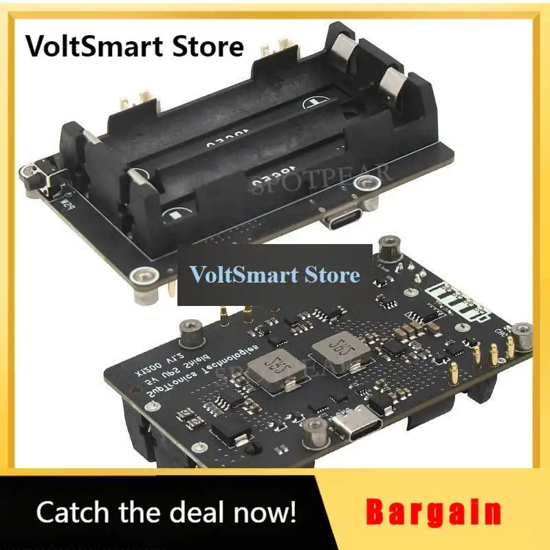 VoltSX1200 Raspberry Pi5 UPSPower Management Expansion Board18650Uninterruptible Power Supply Module