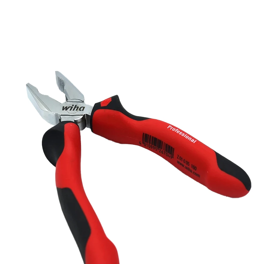 WIHA 26704/26707/26710/26713 Combination Pliers with Extra Long Edge Professional Cutting Workshop & Mechanical Fixtures