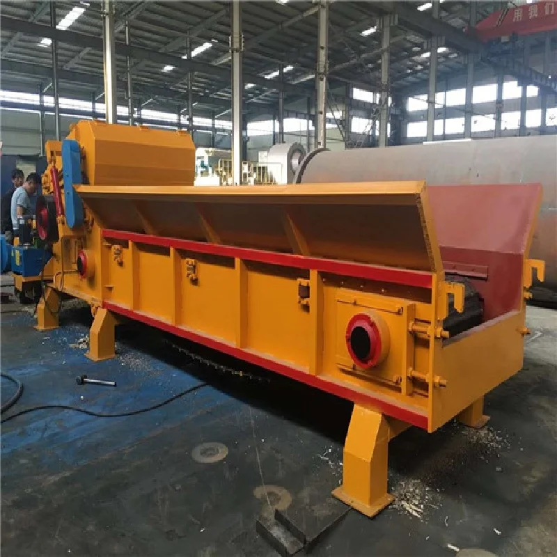 Factory Directly Supplies Biomass Crusher Wood Root Shredder Chipper Machine With For Engine 10-15T/H Capacity