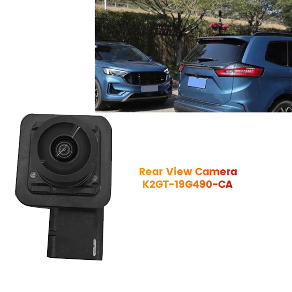 Car Back-Up Assist Rear View Camera K2GT-19G490-CA for Ford Edge 2020-2024 Back Parking Aid Camera