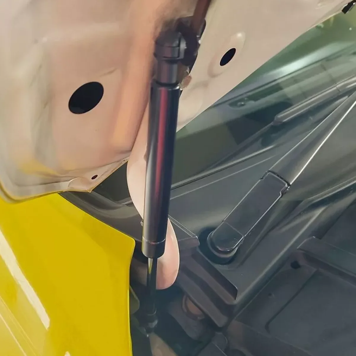 2 Stücke 99751155101 Auto Fronthaube Motorhaube Gasdruckfedern Lift Stützstangen für Porsche 911 997 Boxster Cayman 987 2004-2013 – Detail 6