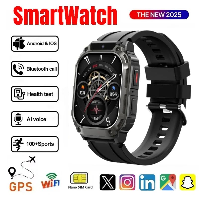 

НОВЫЕ умные часы Q80 2025 года: 4G SIM, HD-экран высотой 1,955 дюйма, GPS/WiFi, фронтальная камера, видеозвонок, 64 ГБ/128 ГБ, ОС Android, Google Play!»