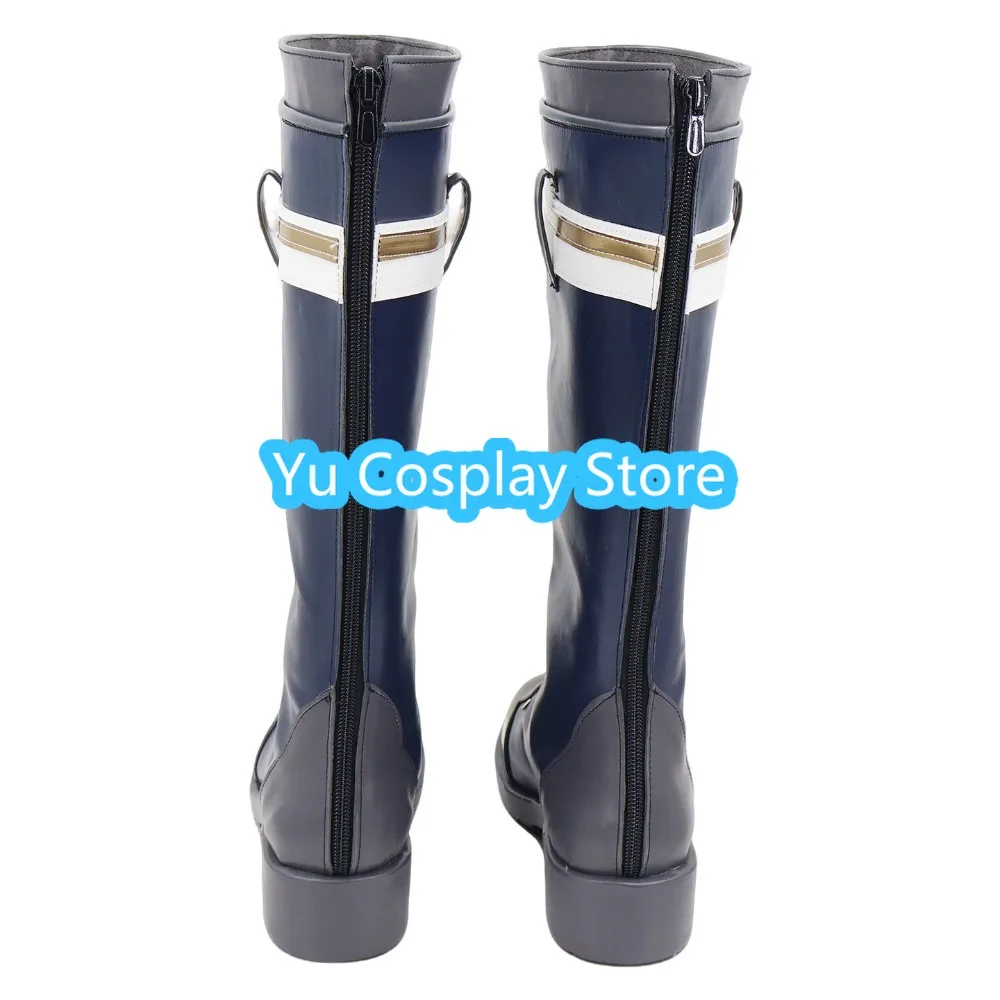 

Shoes Anime Cosplay Shoes Custom Neutral PU Leather Boots Congratulations Party Dress