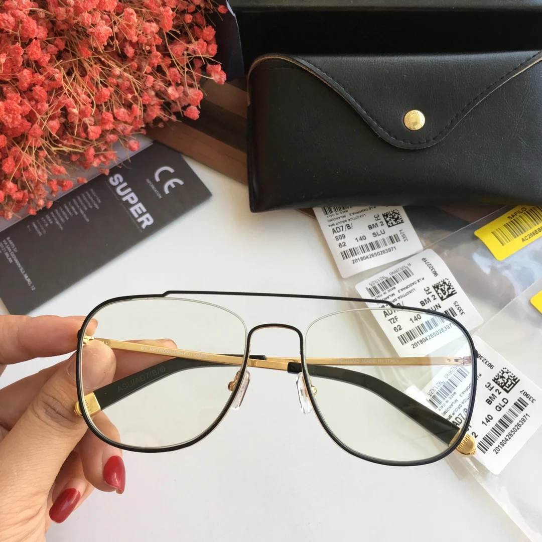 

Original Factory For DIYTA DT DTS461 With Brand Box Premium Acetate Frame Business Leisure Trendy Square Men Women Sunglasses