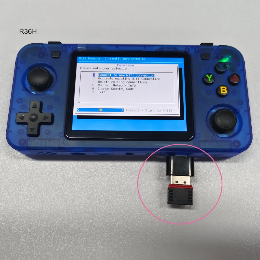 BOYHOM R36S (WiFi) RTL8188FTV USB Dongles and TYPE C OTG Adaptor for R36S R36H R36 R36PLUS R36 Ultra