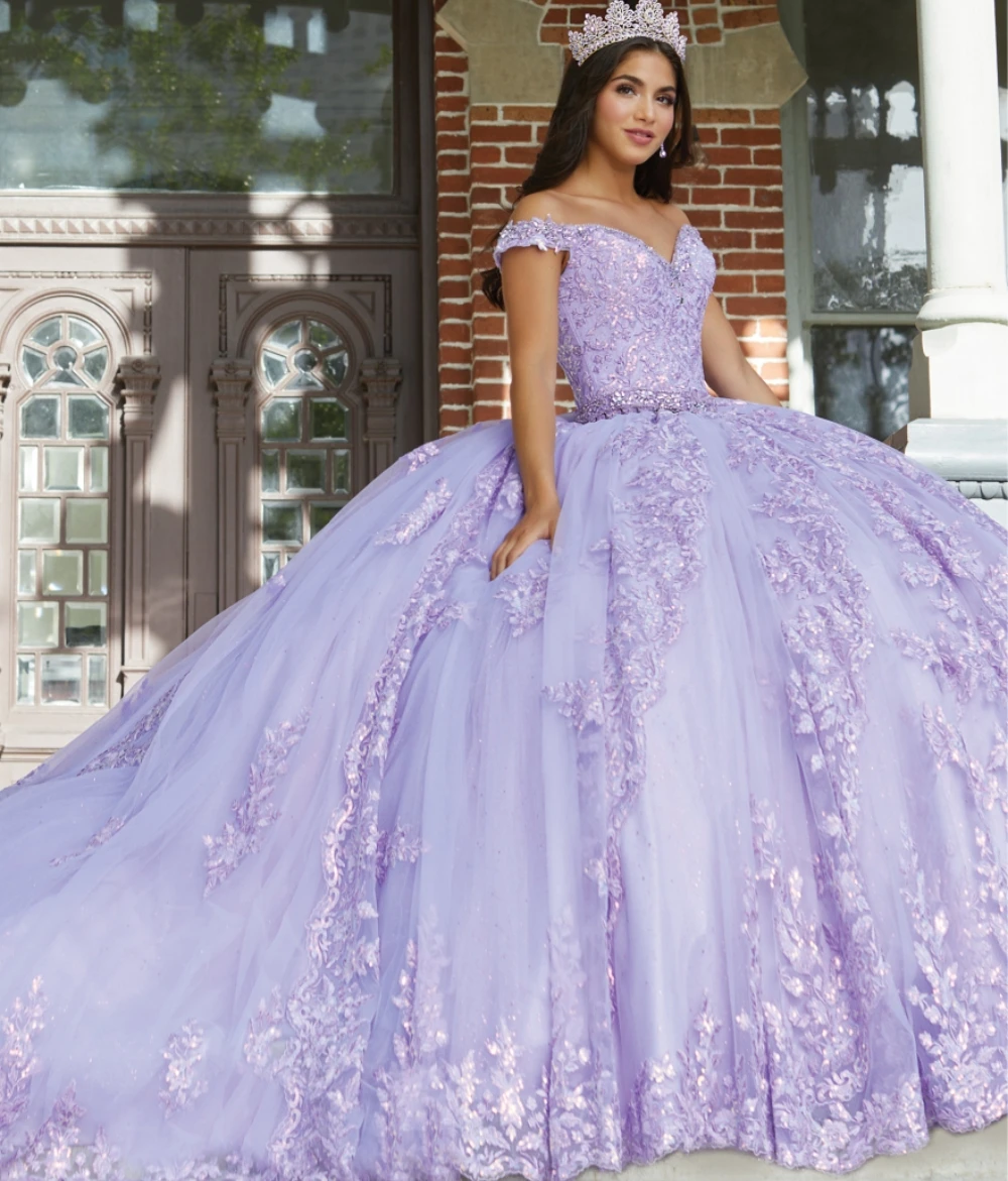 Vestidos De quinceañera De color verde oscuro personalizados, Vestido De baile con Apliques De encaje y cuentas, princesa dulce 15 16, Vestido De 15 Anos YQD165, 2023