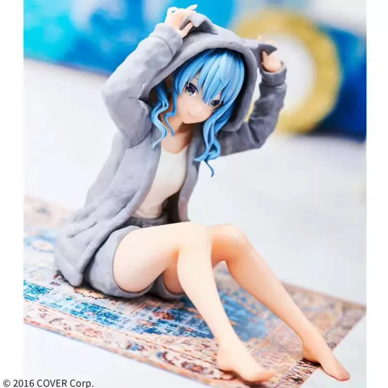 Oryginalne BANPRESTO czas relaksu Hoshimachi Suisei Hololive 12cm produkty zabawkowych modeli otaczających postaci i piękności