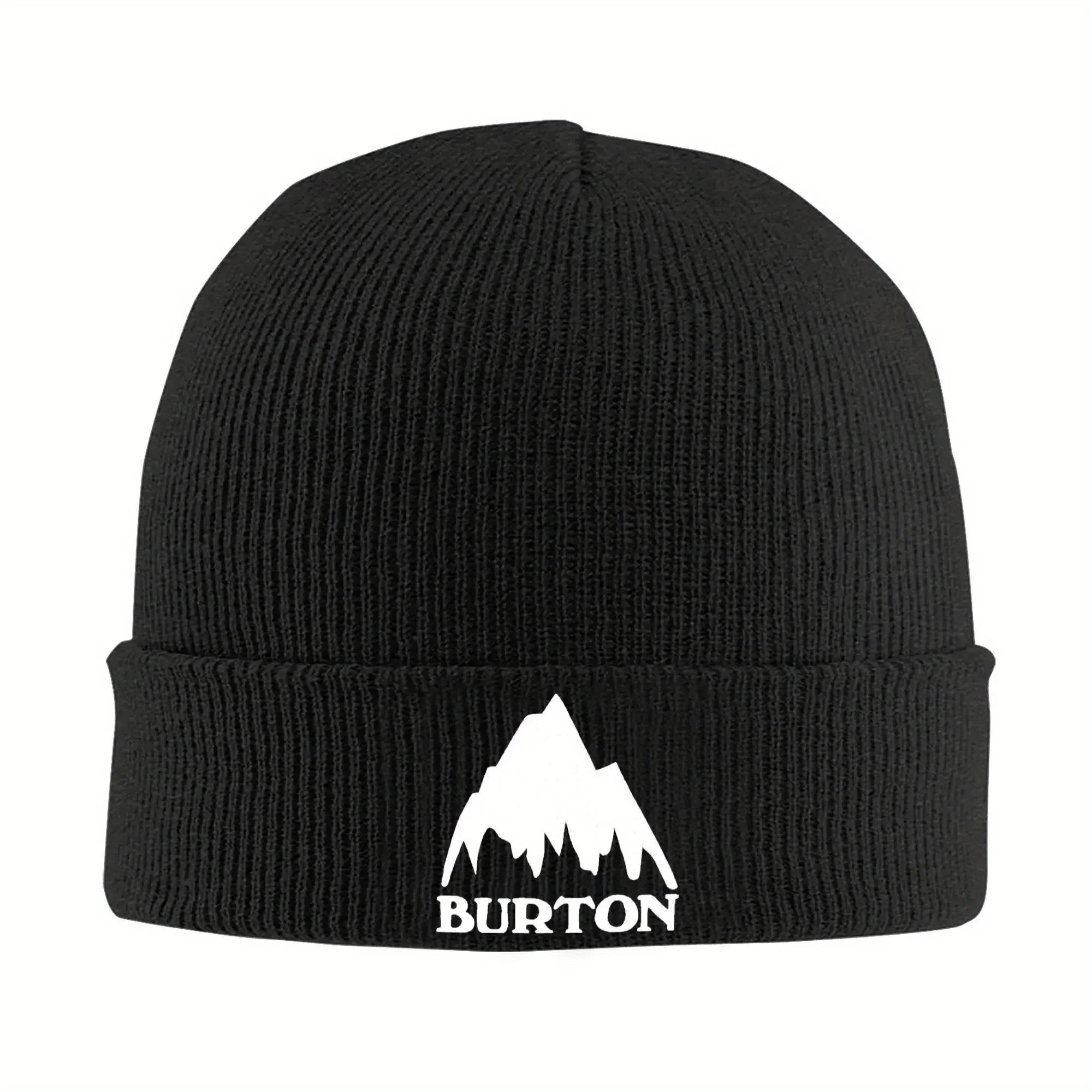 2026 New New Custom Ski-Burtones Skullies Beanies Caps Men Women Unisex Fashion Winter Warm Knit Hat Adult Snowboard Ski Bonnet