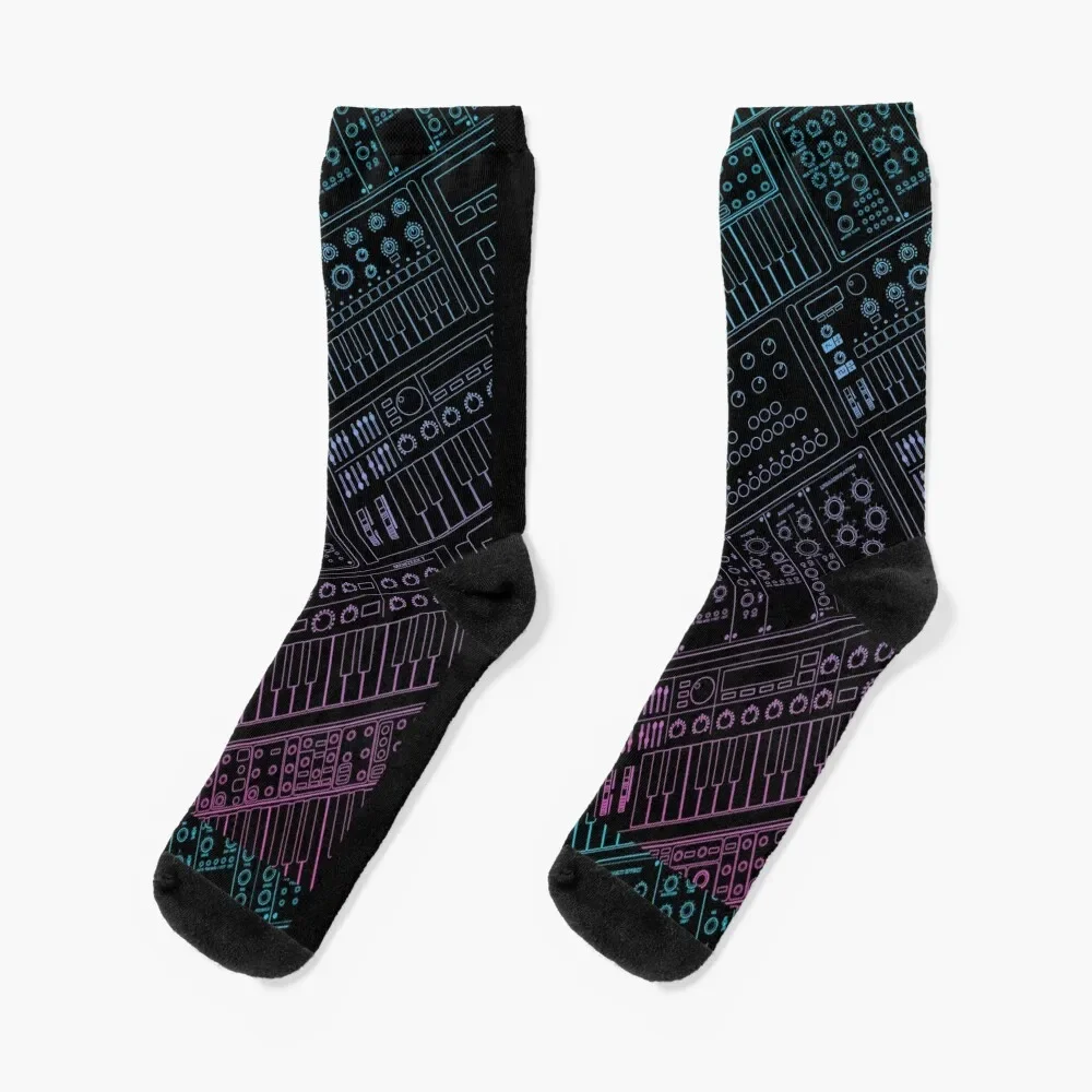 

Synthesizer for Dj and Electronic Musician Socks short cute moving stockings Woman Socks Men's