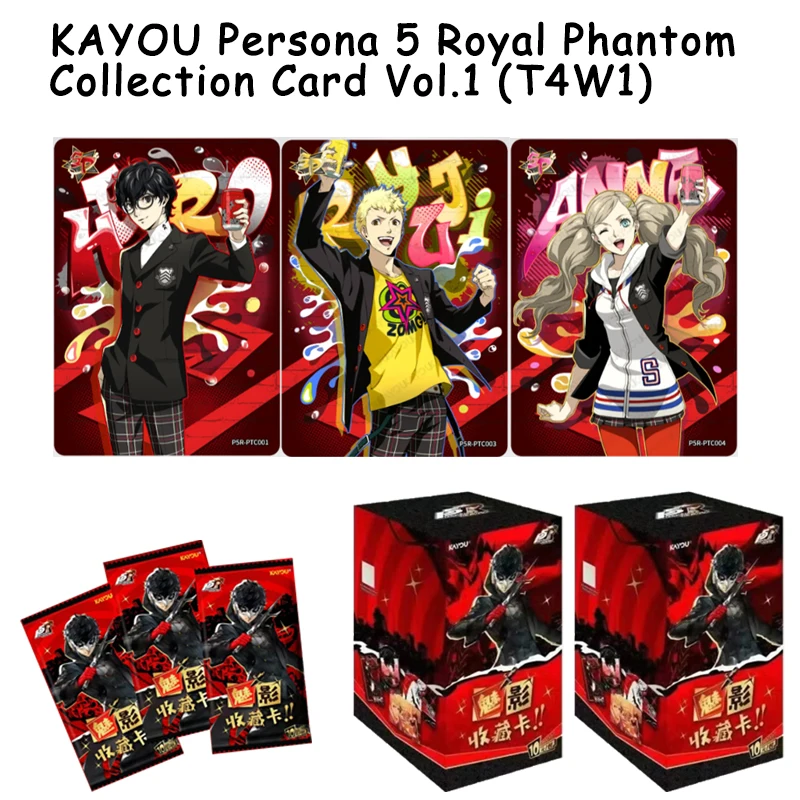 KAYOU Persona 5 Royal Phantom Collection Cards Vol.1 Official Premium Trading Cards Gift For Collectors