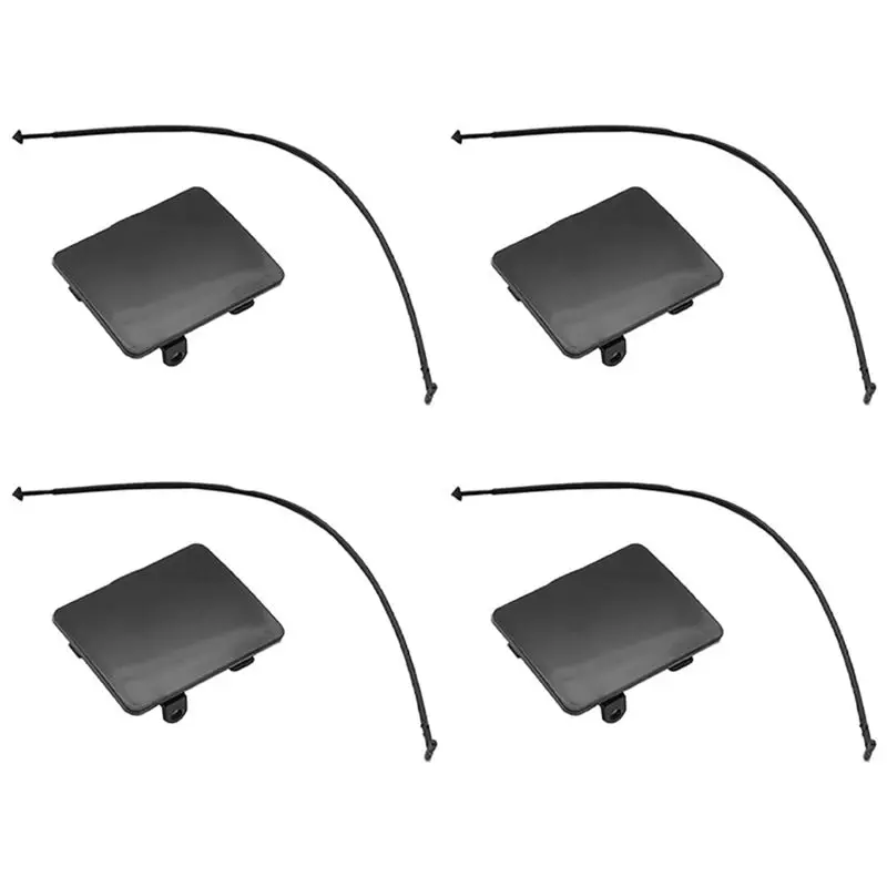 Reliable-4Pcs Side Skirt Jack Hole Cover Bumper Cap 1406980330 For Mercedes Benz S-Class W140 W220 2000-2006