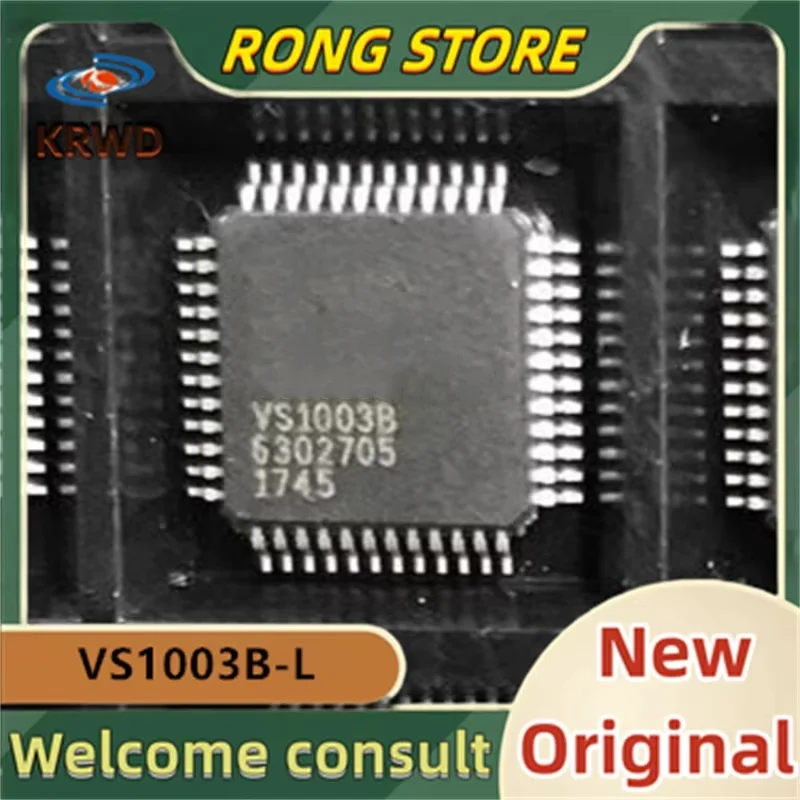 (5PCS）VS1003B-L VS1003B VS1003 QFP48  New and Original Chip IC
