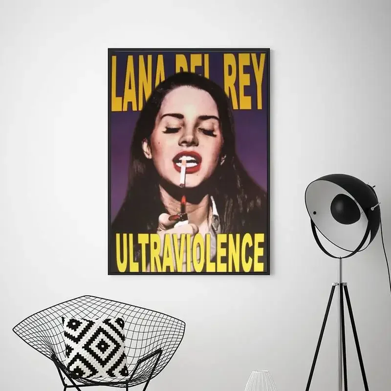 Lana album Del R-Rey singer POSTER Prints Wall Pictures Living Room Home Decoration Small