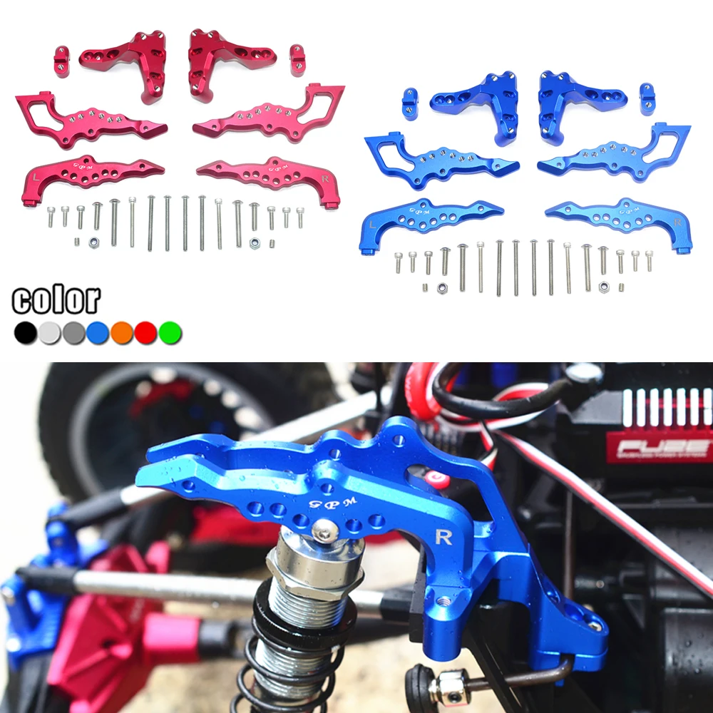 Gpm-リアインパクトの重衝撃吸収,sle254040,losi 1/6,suprey 2.0,rey v2,アップグレードアクセサリ