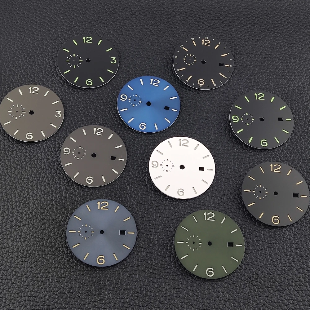 Watch Dial 36.2mm st2555 Dial C3 luminous Customizable Logo Watch Face Watch Accessories fit ST2551/2555/2557 Movements