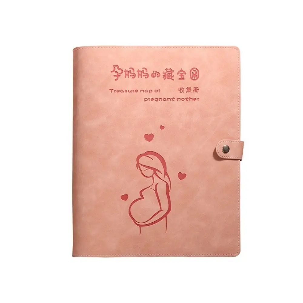 Type-B ultrasonic Inspection Report Folder Gravida Pregnancy Booklet Treasure Map of Pregnant Mother Commemorative Handbook